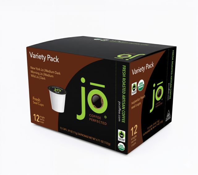 Jo Coffee Inc.: Variety Pack 12 Recyclable Cups (For K-Cup