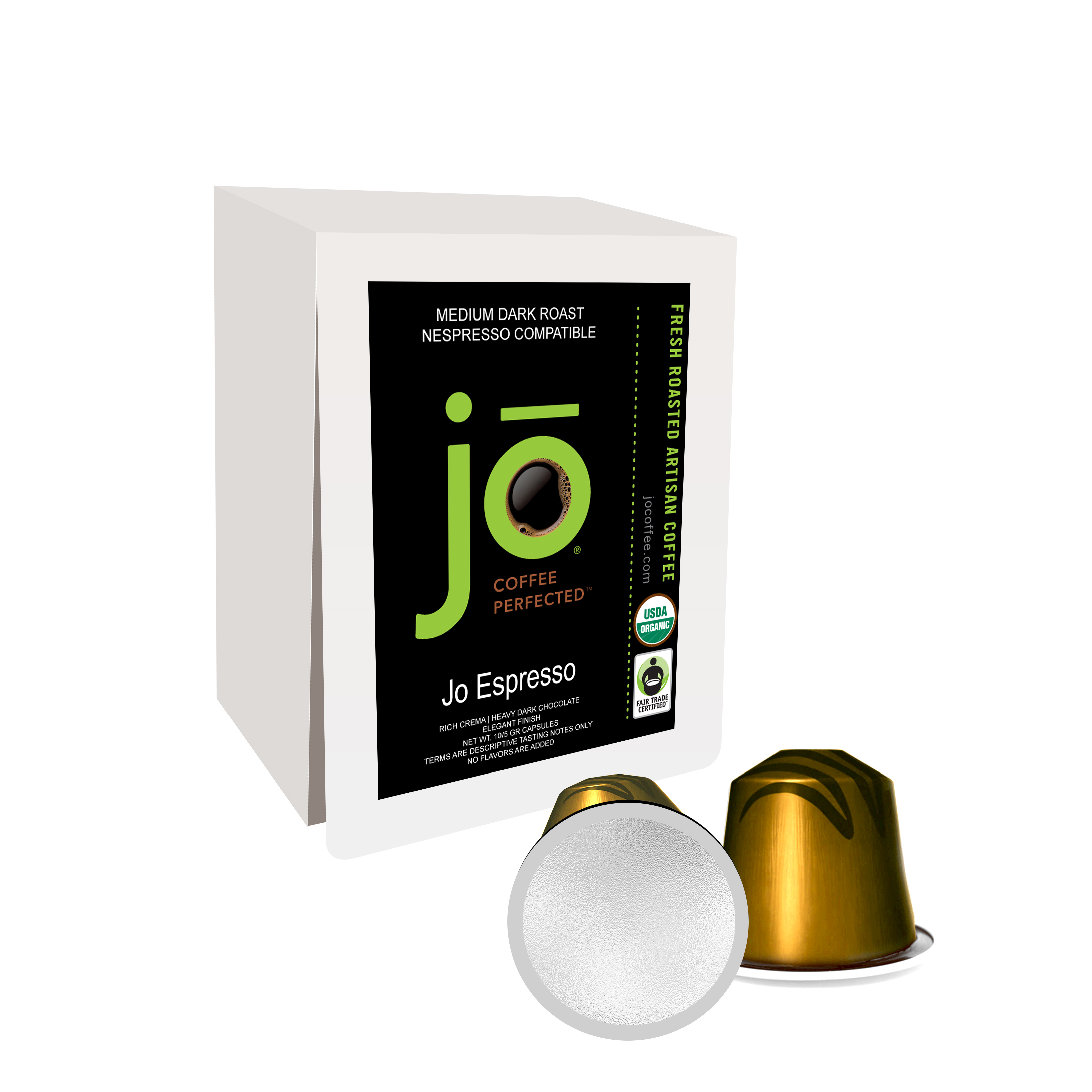 monteren Auroch Economisch Jo Coffee Inc.: Jo Espresso - 10 Nespresso® Compatible Capsules Sampler