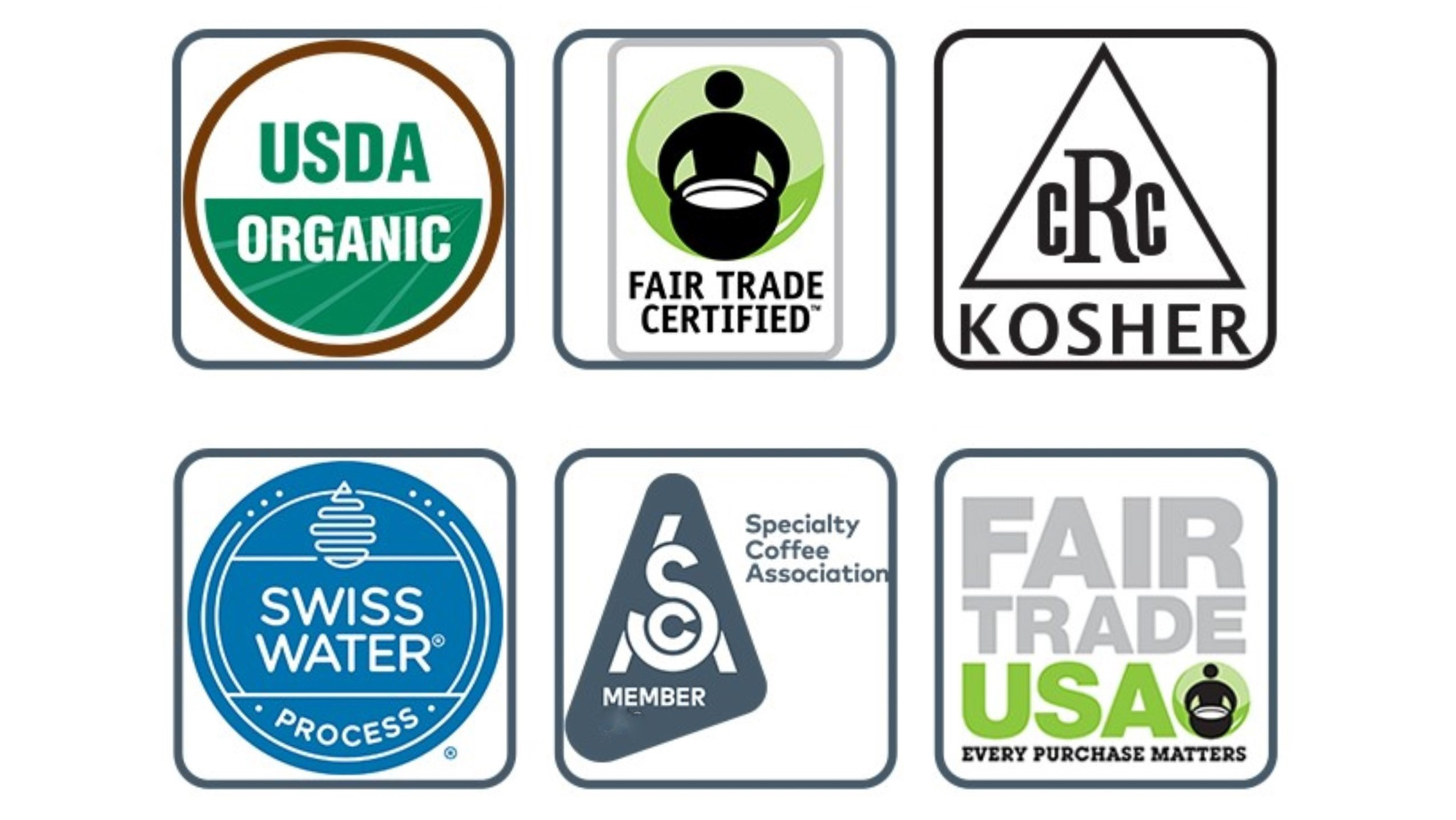 Wholesale Coffee USDA Certified Organic, Fair Trade Certified, Kosher Certified