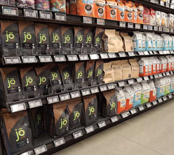 Organic coffee for grocery stores