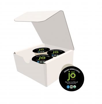 No Fun Jo Decaf - 4 Fresh Seal Cups Sampler (For K-Cup® Brewers)